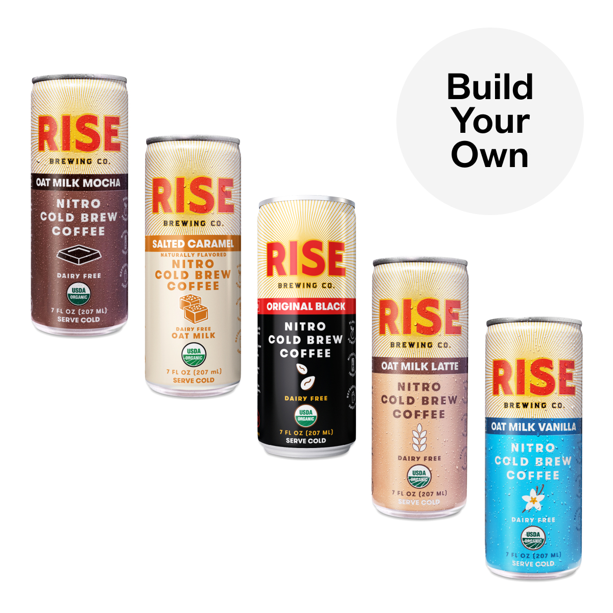 RISE Brewing Co. BuildYourOwn Nitro Cold Brew Coffee Bundle Thrive Market