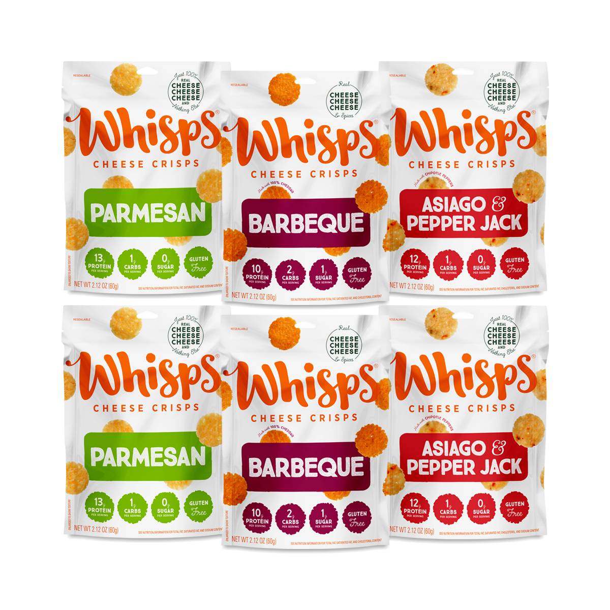 Whisps Keto Snacks Variety Pack Thrive Market