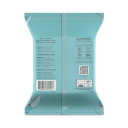 Micellar Facial Towelettes, Coconut & Lotus