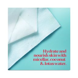 Micellar Facial Towelettes, Coconut & Lotus