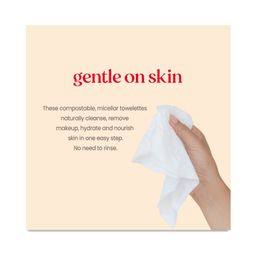Micellar Facial Towelettes, Rose Water