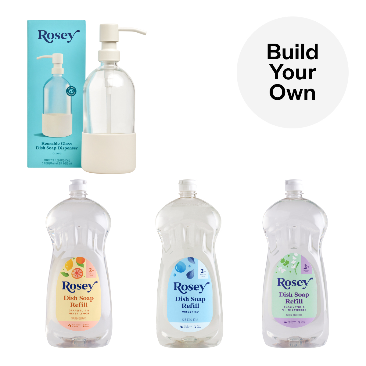 Rosey by Thrive Market BuildYourOwn Clean Dishes Bundle Thrive Market