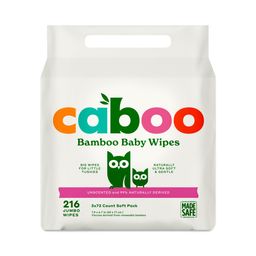 Bamboo Baby Wipes, Unscented
