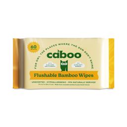 Flushable Bamboo Wipes, Multipack