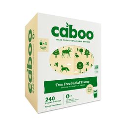 Tree Free Facial Tissue, 4 Boxes