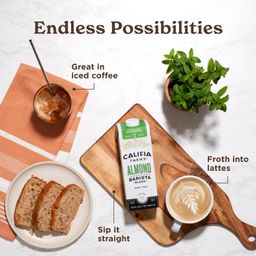 Almond Milk, Unsweetened Almond Barista Blend