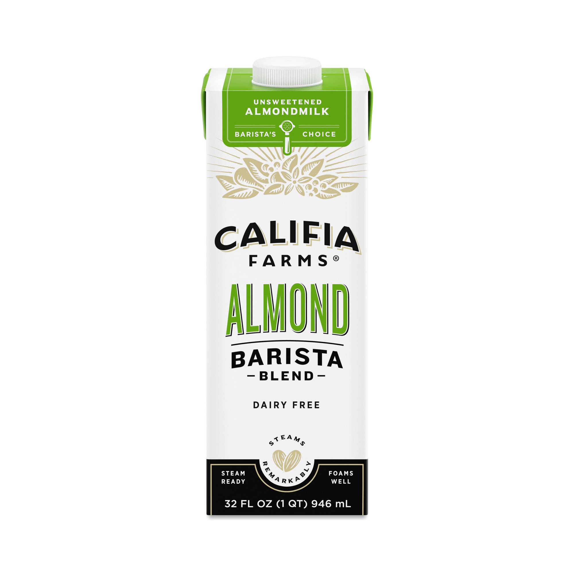 Almond Milk, Unsweetened Barista Blend