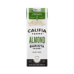 Almond Milk, Unsweetened Almond Barista Blend
