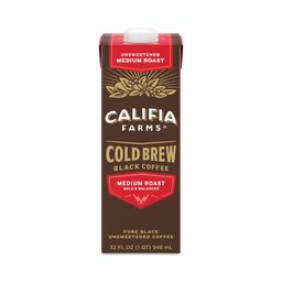 Cold Brew Black Coffee, Medium Roast