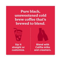 Cold Brew Black Coffee, Medium Roast