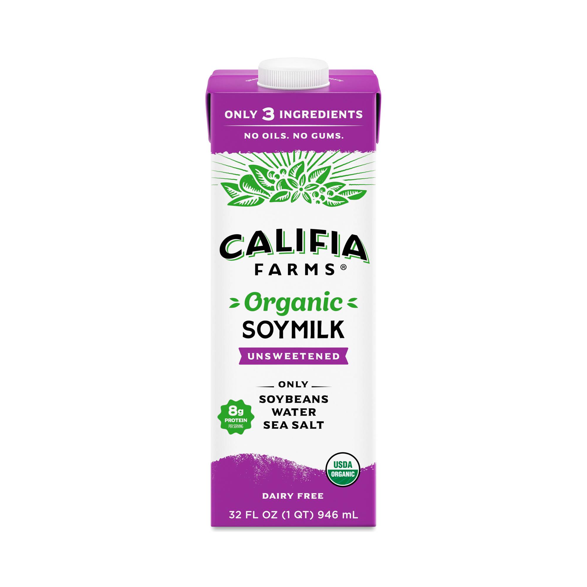 Organic Soy Milk, Unsweetened
