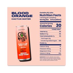 Cactus Water, Blood Orange