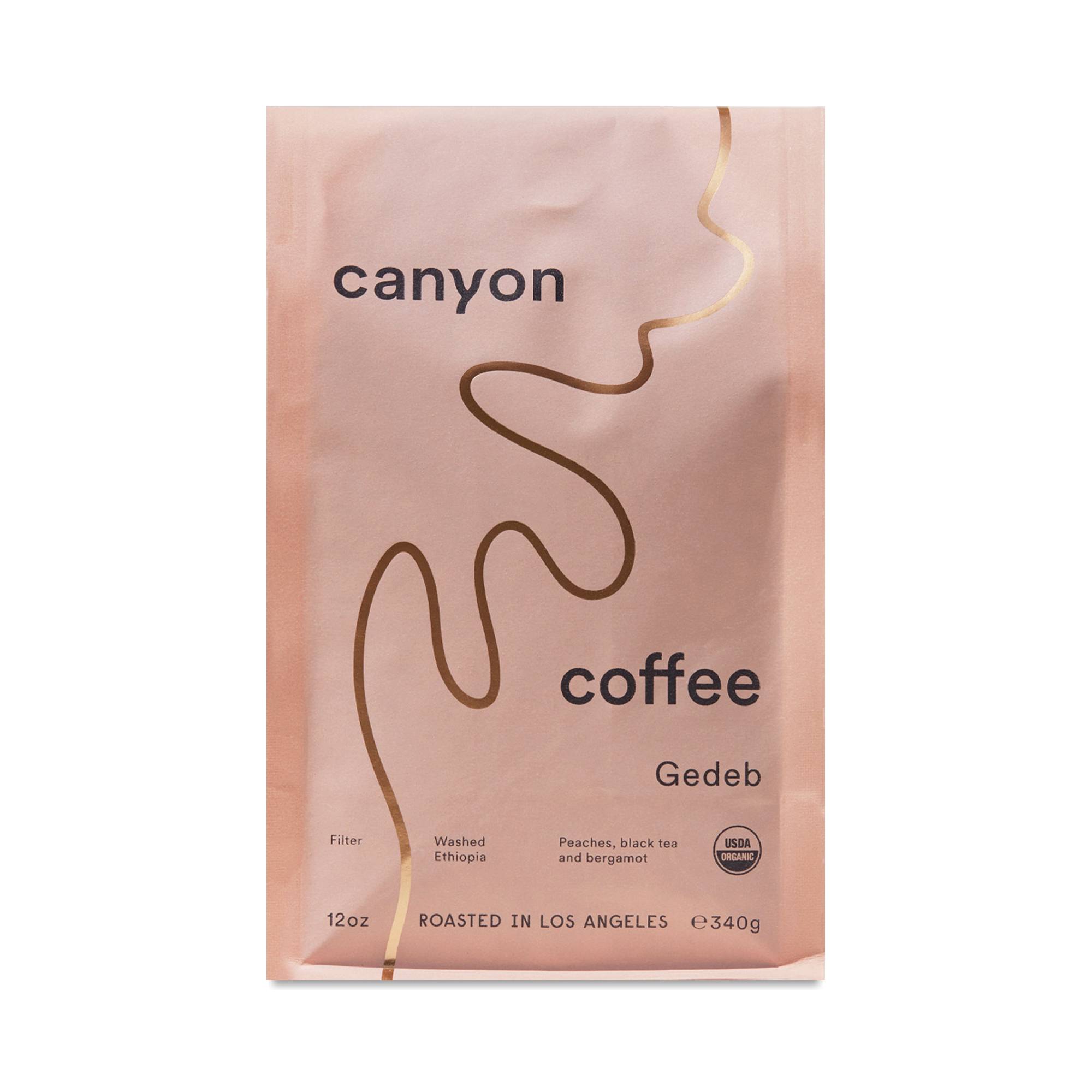 Whole Bean Coffee, Gedeb Ethiopia Medium-Light Roast