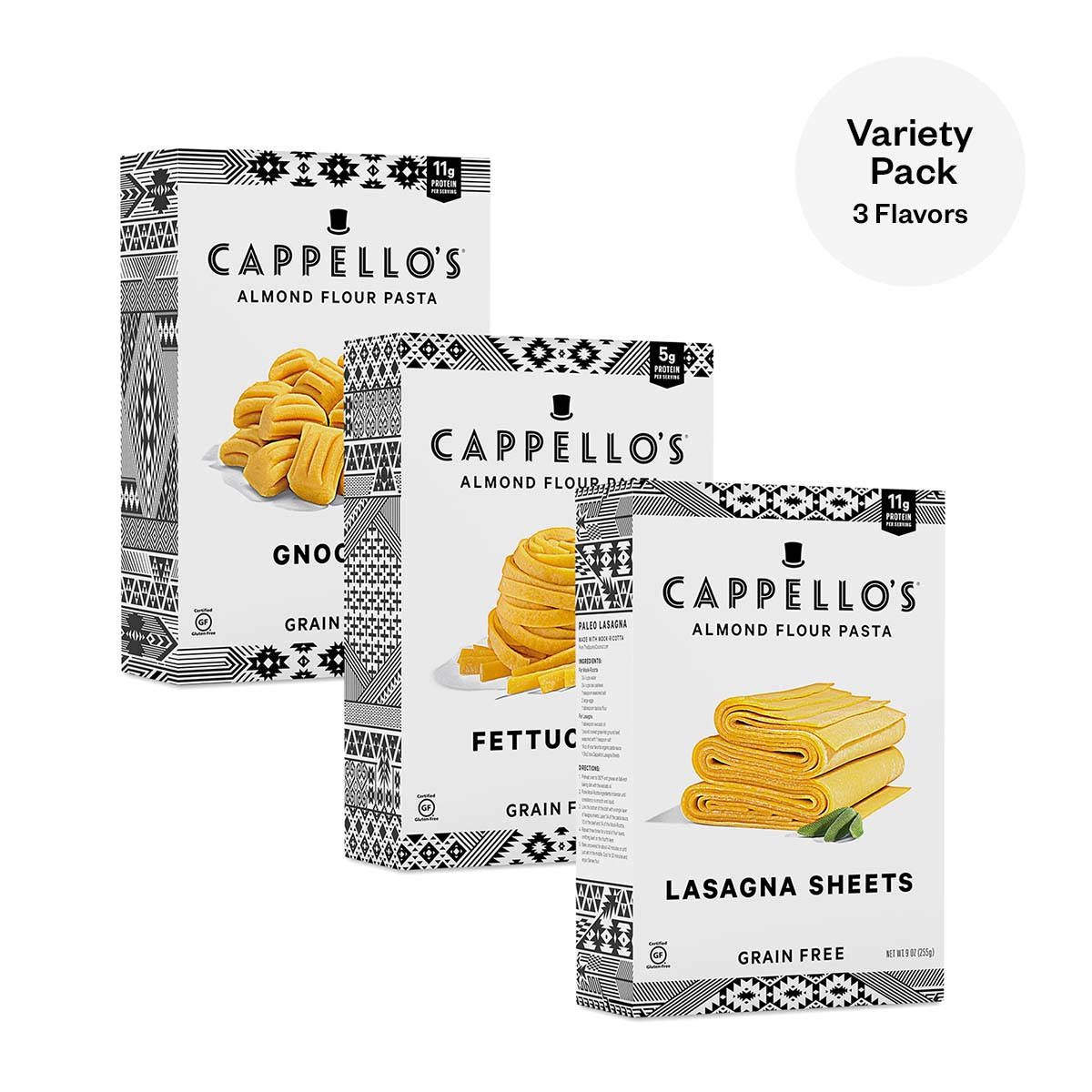 Cappello's The Pasta Variety Pack Thrive Market