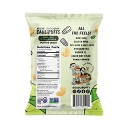Puffed Snack, Salt & Pepper