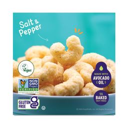 Puffed Snack, Salt & Pepper