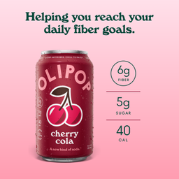 Prebiotic Soda, Cherry Cola