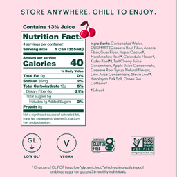 Prebiotic Soda, Cherry Cola
