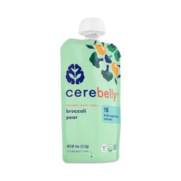 Organic Baby Food, Broccoli & Pear