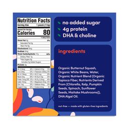 Organic Baby Food, Butternut Squash White Bean