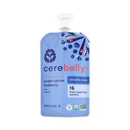 Organic Baby Food Smoothie, Purple Carrot Blueberry Banana