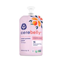Organic Baby Food Smoothie, Sweet Potato Peach