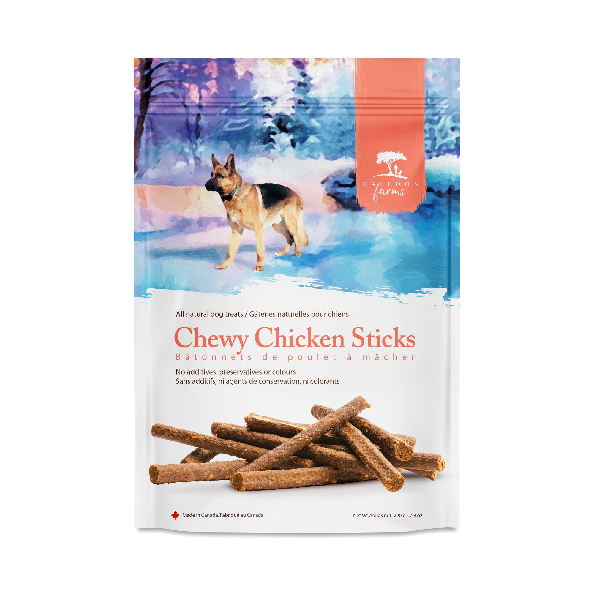 Chewy Chicken Sticks Dog Treats