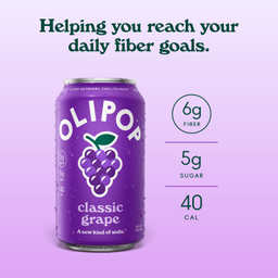Prebiotic Soda, Classic Grape