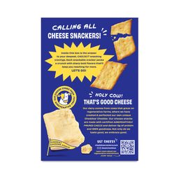 Classic Cheddar Cheesy Crackers