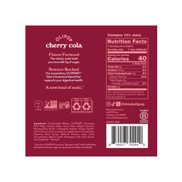 Prebiotic Soda, Cherry Cola