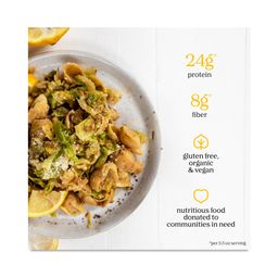 Organic Chickpea & Yellow Pea Pasta, Shells