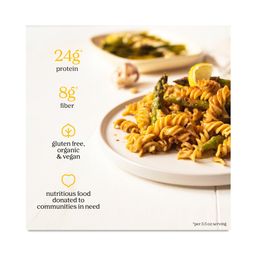 Organic Chickpea & Yellow Pea Pasta, Spirals