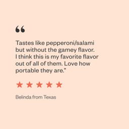 Grass-Fed Beef Sticks, Italian Style