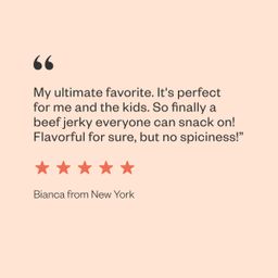 Grass-Fed Beef Sticks, Sea Salt
