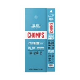 Grass-Fed Beef Sticks, Sea Salt
