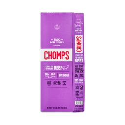 Grass-Fed Beef Sticks, Taco