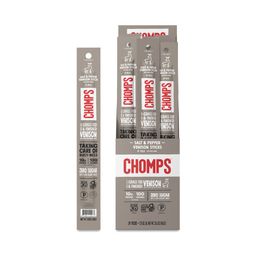 Grass-Fed Venison Sticks, Salt & Pepper, Value Size