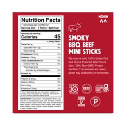Mini Grass-Fed Beef Chomplings, Smoky BBQ, Value Size