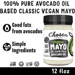 100% Pure Avocado Oil Vegan Mayo