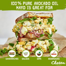 100% Pure Avocado Oil Vegan Mayo