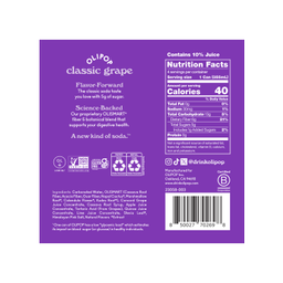 Prebiotic Soda, Classic Grape