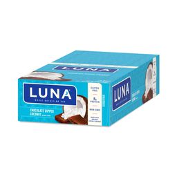 Luna Bars, Chocolate Dipped Coconut