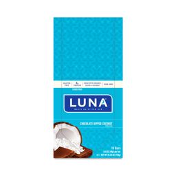 Luna Bars, Chocolate Dipped Coconut