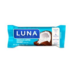 Luna Bars, Chocolate Dipped Coconut