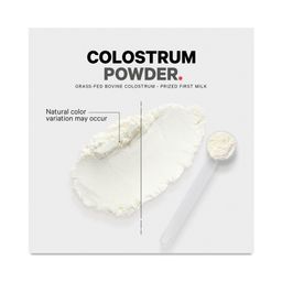 Grass-Fed Bovine Colostrum Powder, Unflavored
