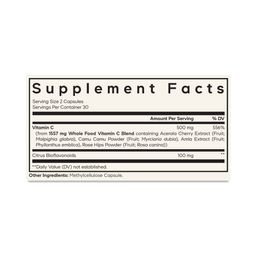 Instantfood Whole Food Vitamin C