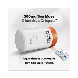 Irish Sea Moss Gummies, Strawberry