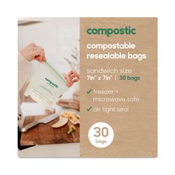 Compostable XL Sandwich Bags