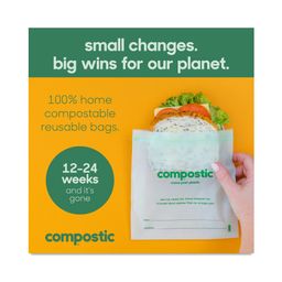 Compostable XL Sandwich Bags