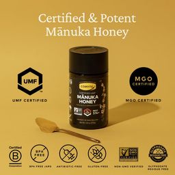 Raw Manuka Honey Certified UMF 15+ (MGO 514+)